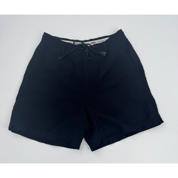 Tommy Bahama Pants - Tommy Bahama Black Drawstring Hemp Silk Blend Shorts Size 10